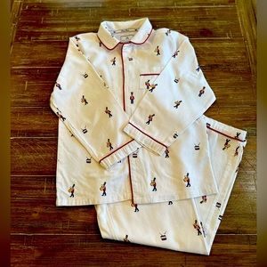 Petite Plume little drummer boy Pajamas, size 7